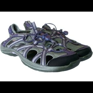 ABEO DELTA H2O Neutral Sport Sandals B.I.O.System Blue Orthotic Womens Size 10